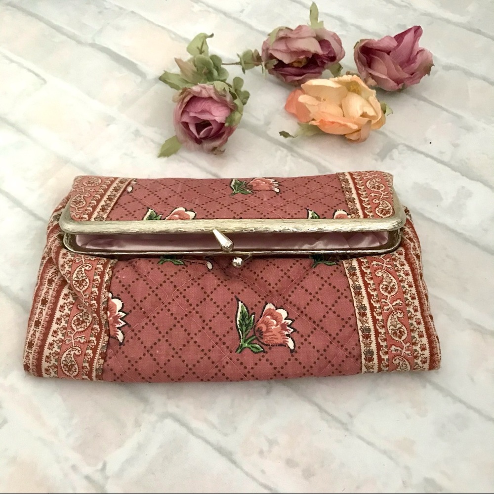 True Vintage Cosmetic Bag Wallet Clutch Purse